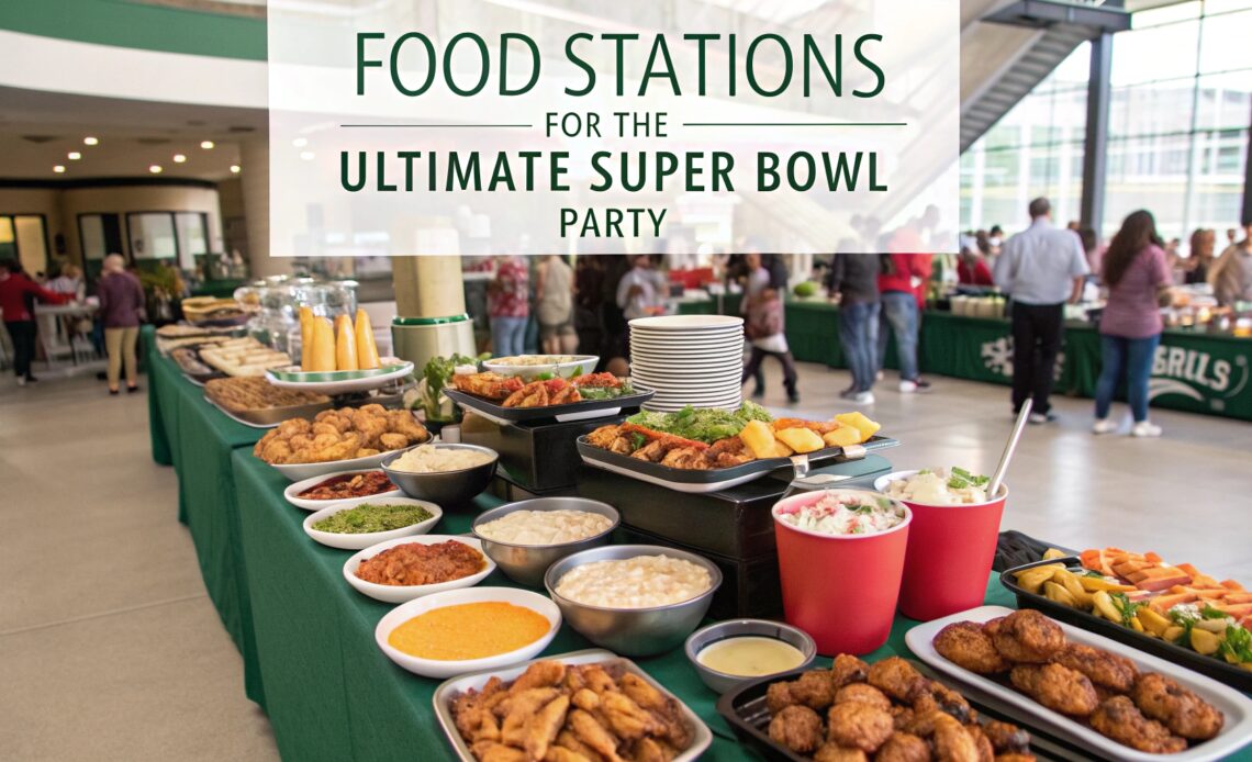 18 Food Stations for the Ultimate Super Bowl Party