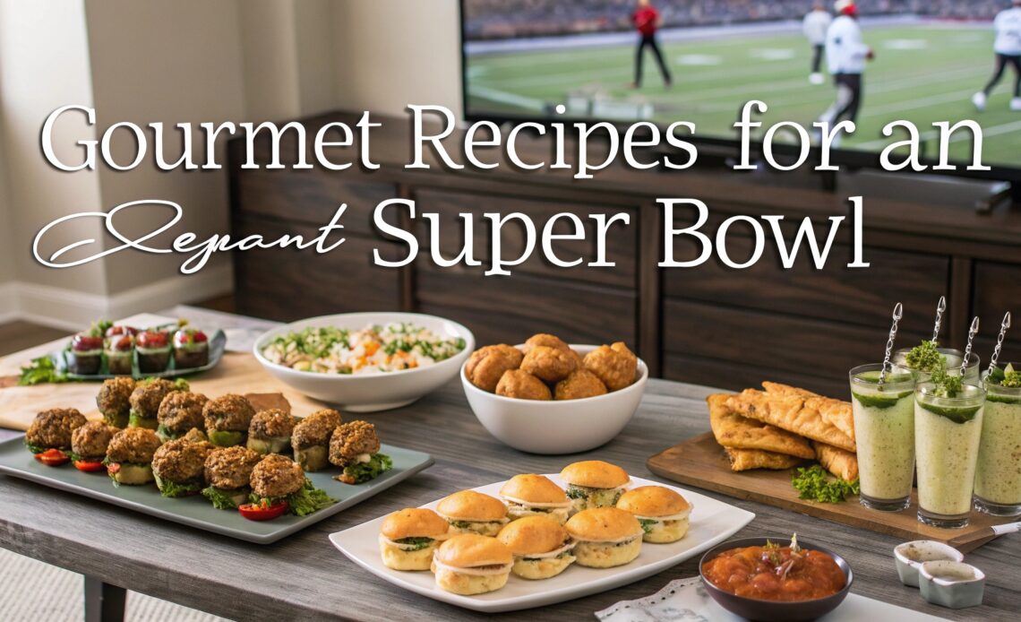 16 Gourmet Recipes for an Elegant Super Bowl