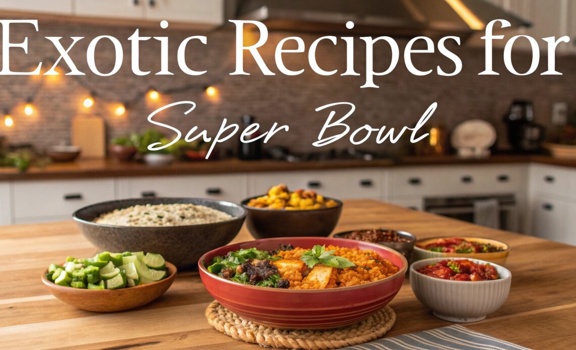 16 Exotic Recipes for Super Bowl