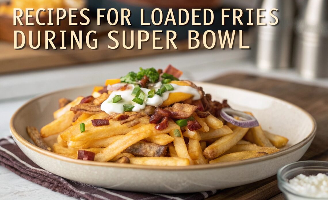 17 Recipes for Loaded Fries During Super Bowl