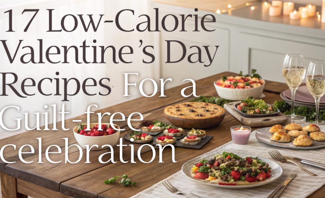 17 Low-Calorie Valentine’s Day Recipes for a Guilt-Free Celebration